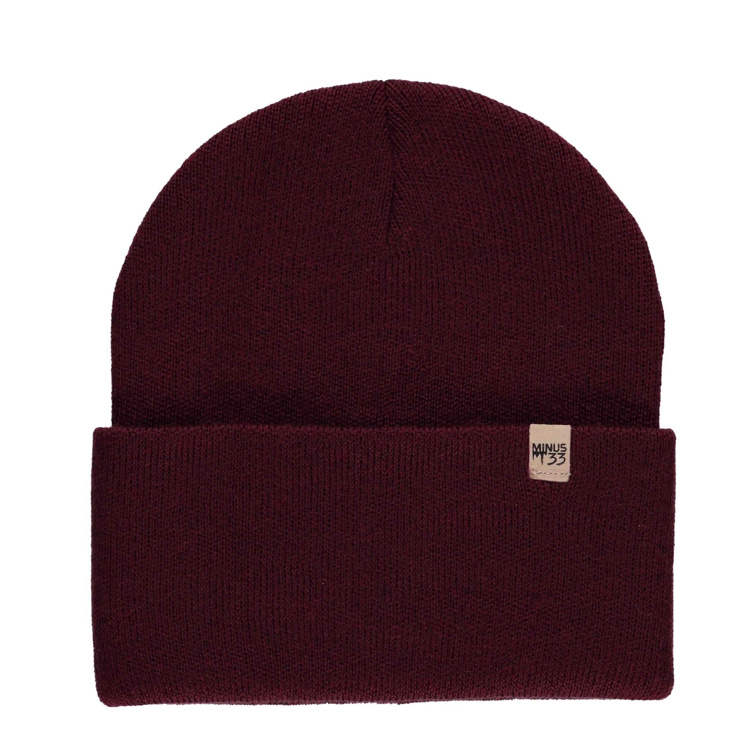Midweight Merino Wool Cuffed Beanie for Outdoor Activity