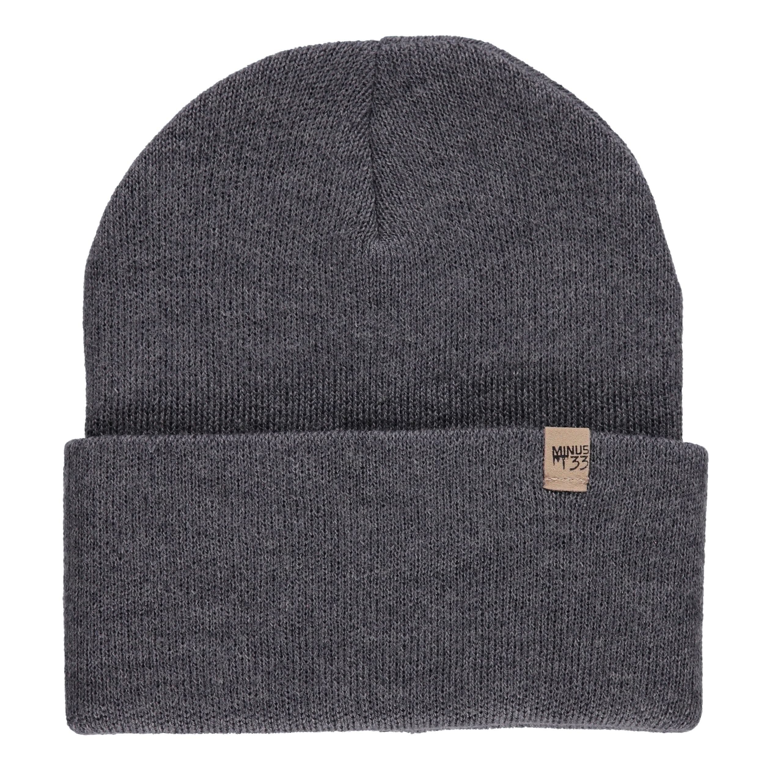 Midweight Merino Wool Cuffed Beanie for Outdoor Activity