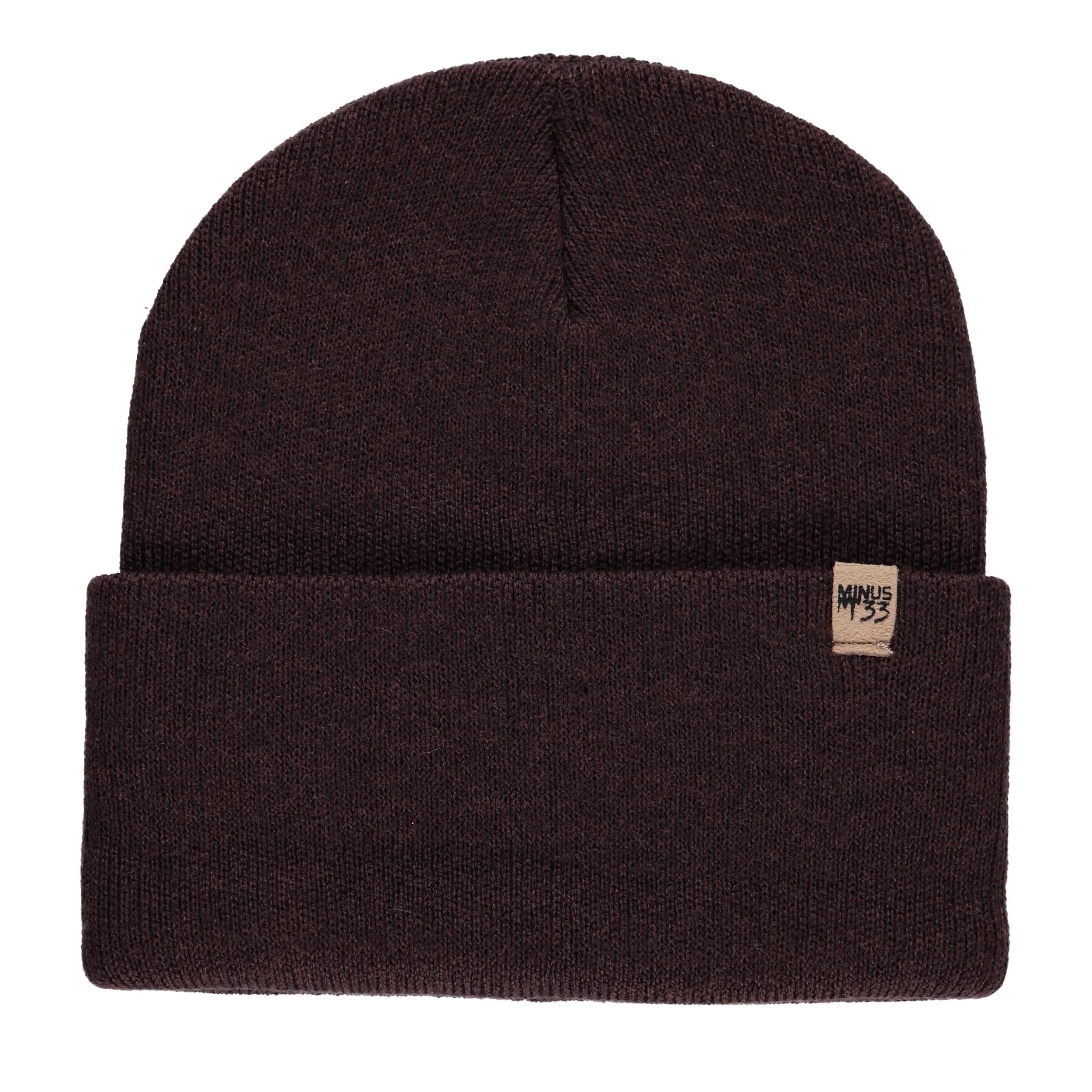 Midweight Merino Wool Cuffed Beanie for Outdoor Activity