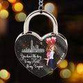 Personalized Couple Acrylic Keychain - Gift Idea For Couple/Him/Her - Valentine Gift For Couple/Him/Her - You Have The Key To My Heart & My Vagina