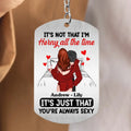 Personalized Couple Aluminum Keychain - Gift Idea For Couple/Valentine's Day - It's Not That I'm Horny All The Time