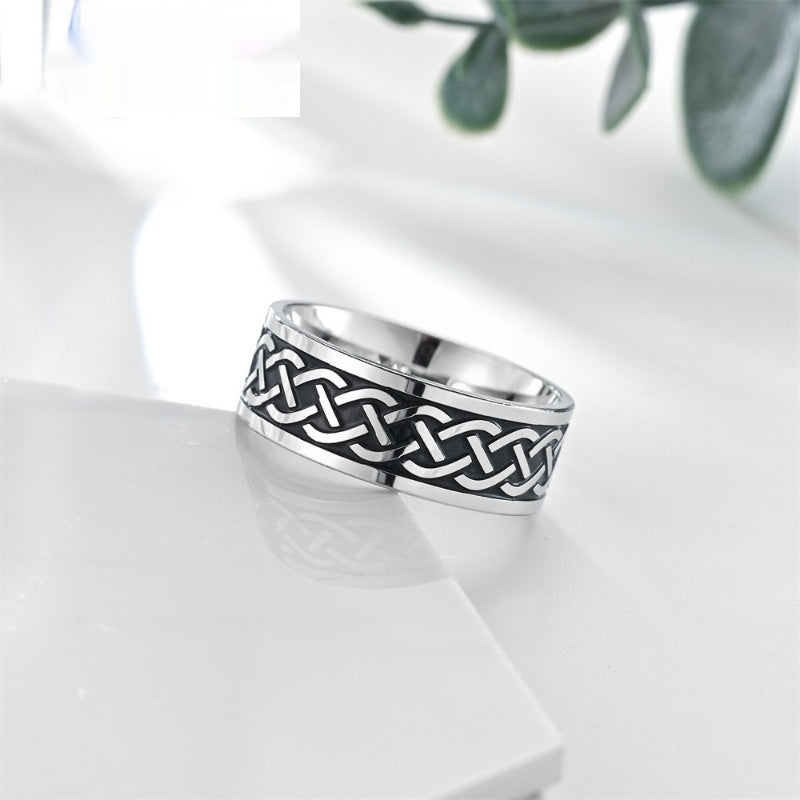 Mens Personalized Stainless Steel Ring