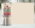 Personalized Flower Irregular Tumbler - Up to 10 Children - Mother's Day Gift Idea for Mom/Grandma