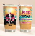 Personalized Off-road Girl Tumbler - Gift Idea For Off-road Lover/Girl Friend