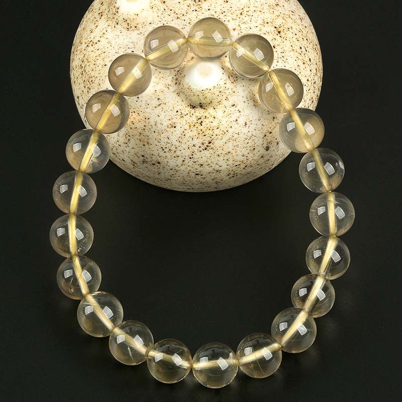 Natural Lemon Yellow Citrine Bracelet