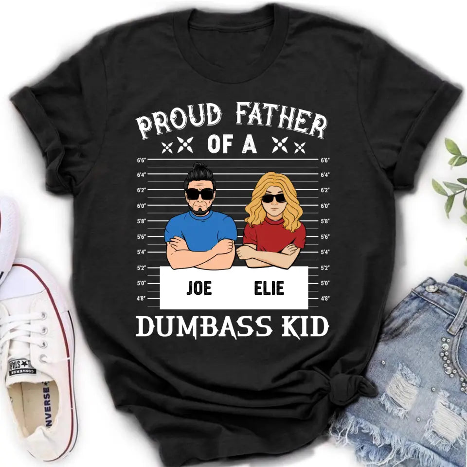 Personalized Dad/Mom And Daughter/Son Shirt/Hoodie - Gift Idea For Father's Day From Daughter/Son