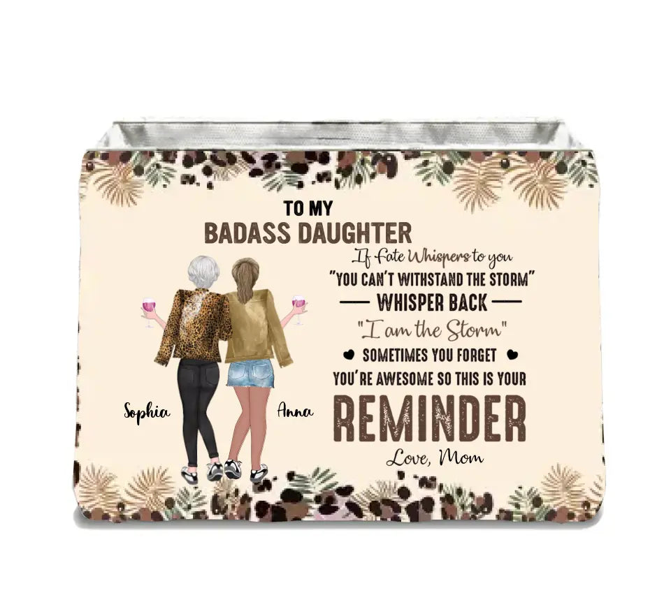 Personalized Mother And Daughter Storage Box - Gift Idea For Daughter/Mom - Like Mother Like Daughter