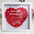 Personalized Mother & Daughter Flower Shadow Box - Mother's Day Gift Idea - First My Mother Forever My Friend