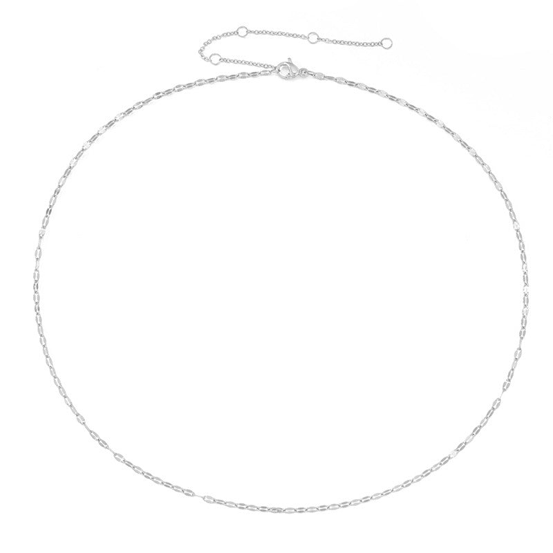 European And American Jewelry Single-layer Chain Necklace