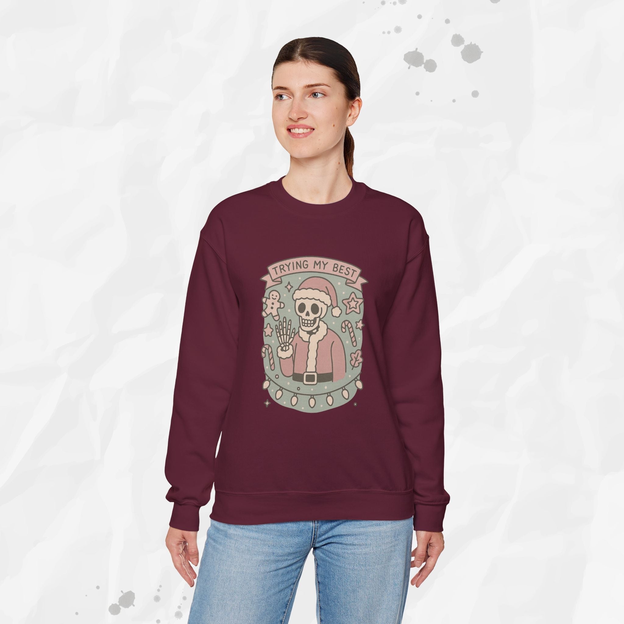 Trying My Best – Crewneck Sweatshirt