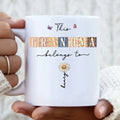 Personalized Flower Coffee Mug - Up to 8 Kids - Mother's Day Gift Idea for Grandma/Mom - This Mom/Grandma Belongs To
