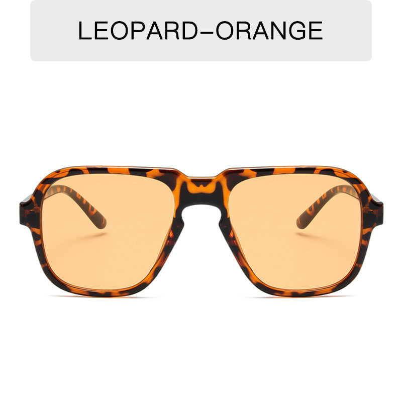 Vintage Large Rim Sunglasses Retro Fashion Driving Shades