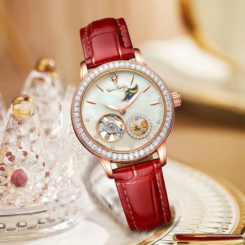 VAN GOGH Automatic Mechanical  New Women's Mechanical Sunflower