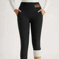 Women's High-Waist Fleece-Lined Thermal Winter Leggings - Image 6