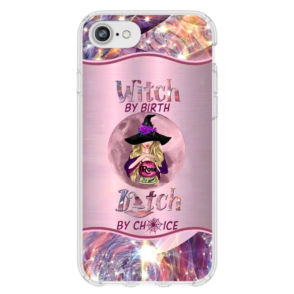 Witch By Birth Phone Case Personalized Halloween Gift for Her - Image 24