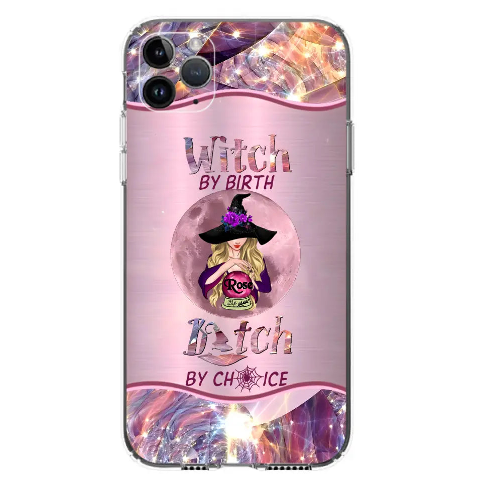 Witch By Birth Phone Case Personalized Halloween Gift for Her - Image 17