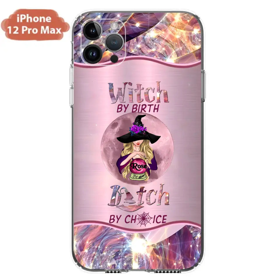 Witch By Birth Phone Case Personalized Halloween Gift for Her - Image 13