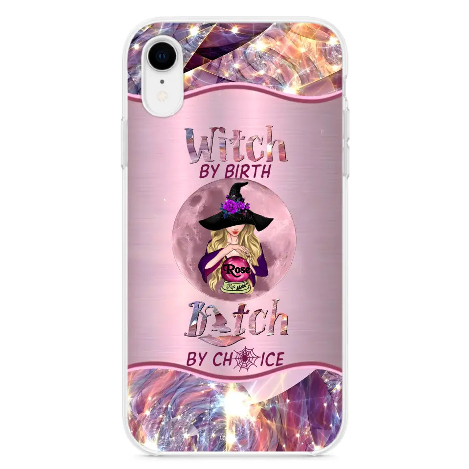Witch By Birth Phone Case Personalized Halloween Gift for Her - Image 21