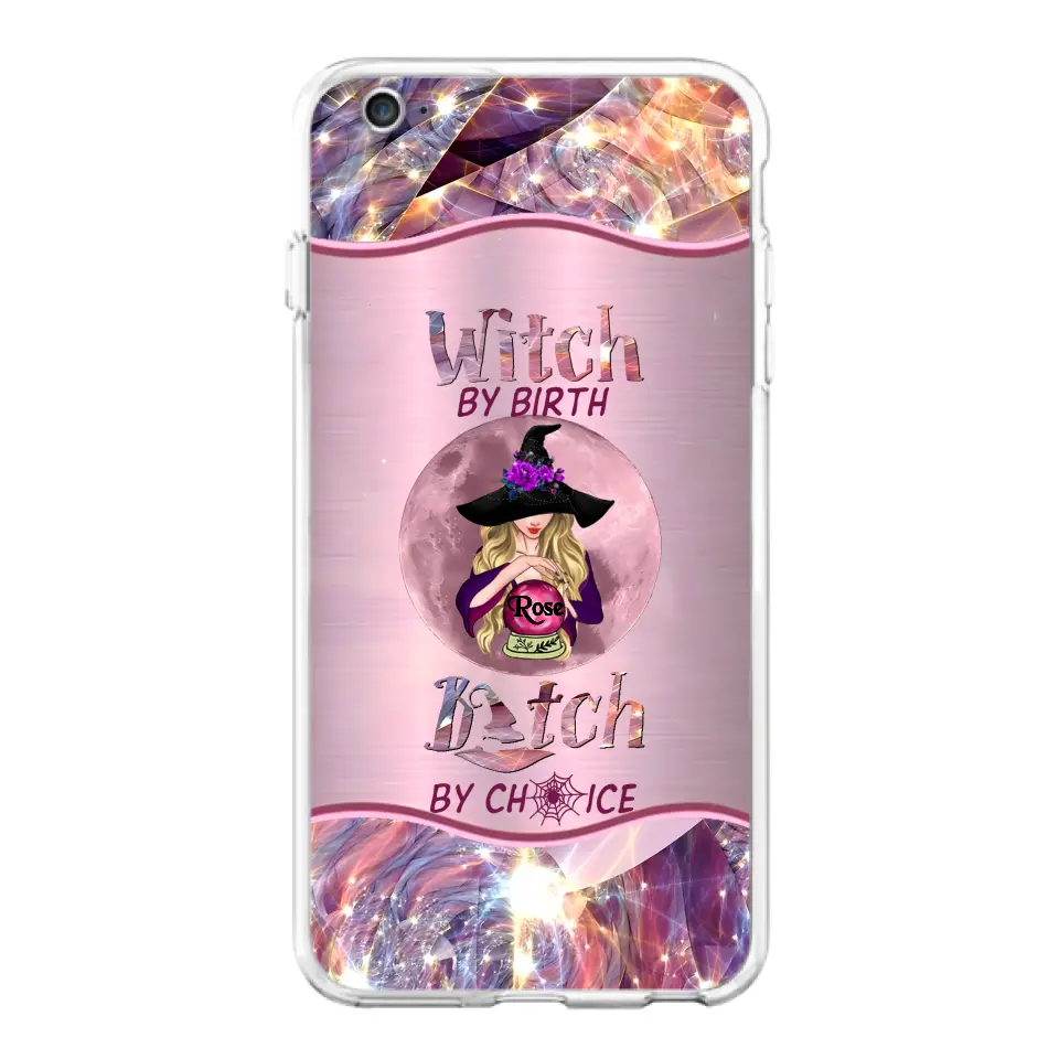 Witch By Birth Phone Case Personalized Halloween Gift for Her - Image 25