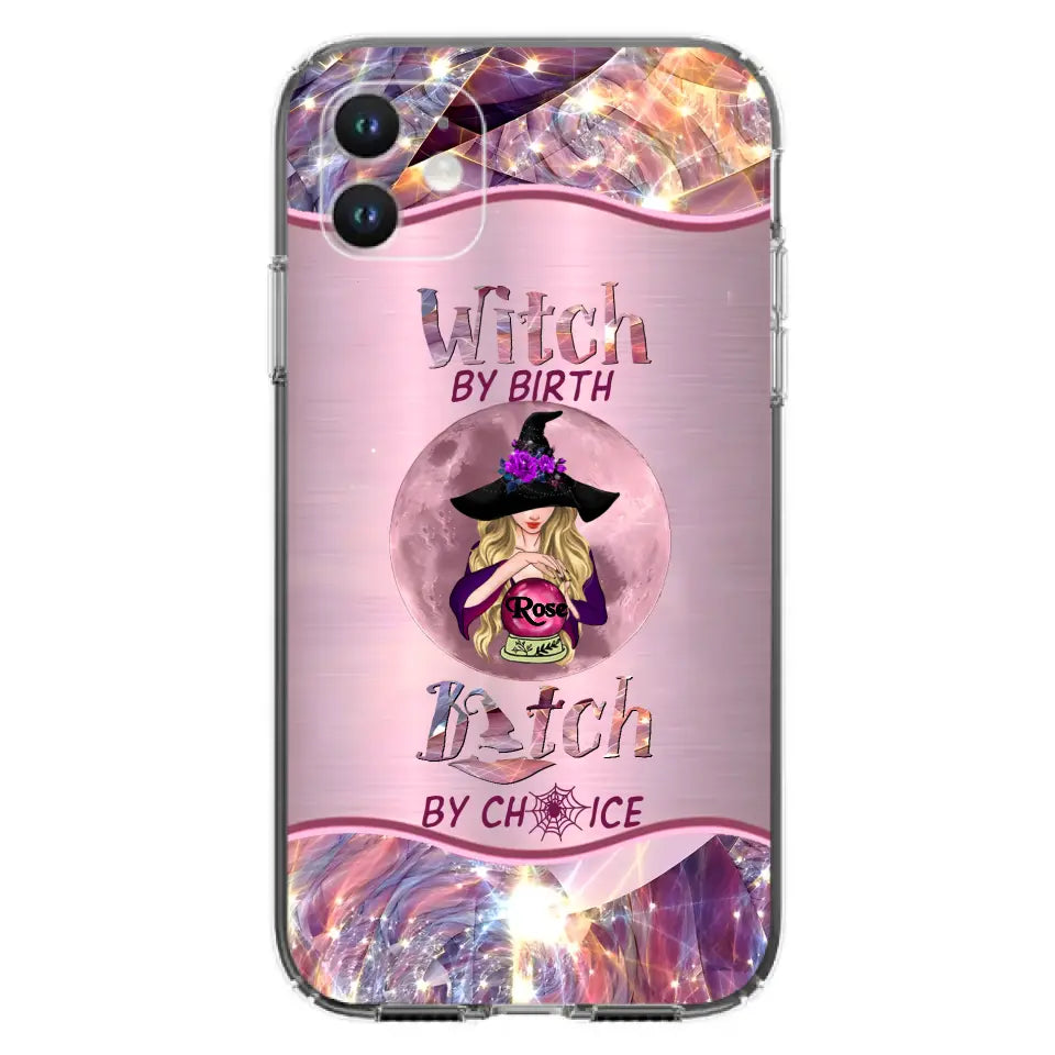 Witch By Birth Phone Case Personalized Halloween Gift for Her - Image 18