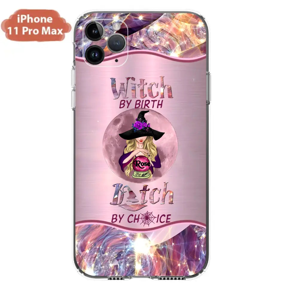 Witch By Birth Phone Case Personalized Halloween Gift for Her - Image 16
