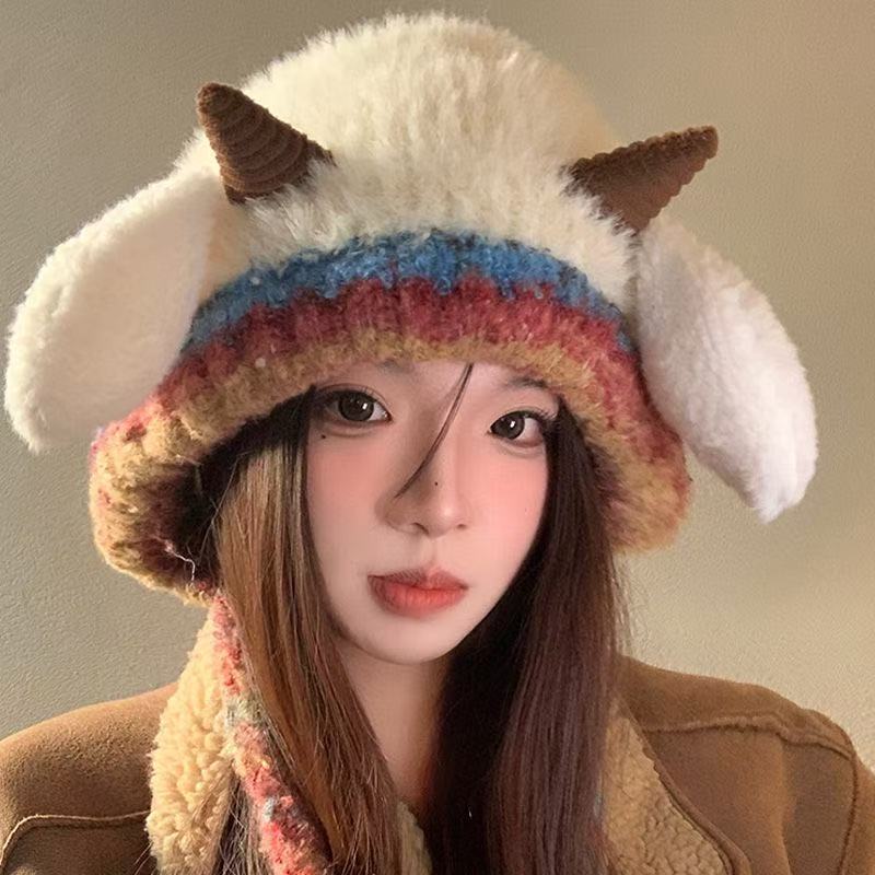 Women's Cold-Proof Knitted Beanie – Winter Warm Hat