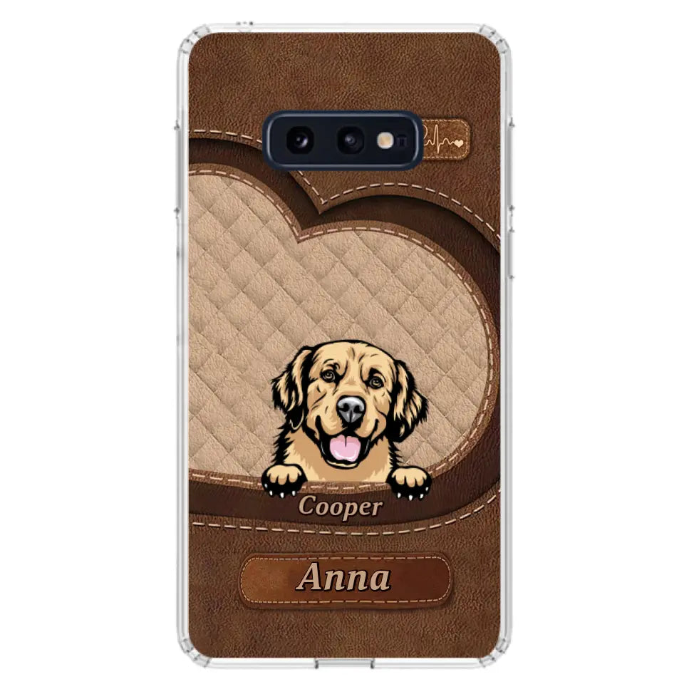 Custom Personalized Dog Phone Case - Gift Idea For Dog Lovers - Case For iPhone And Samsung