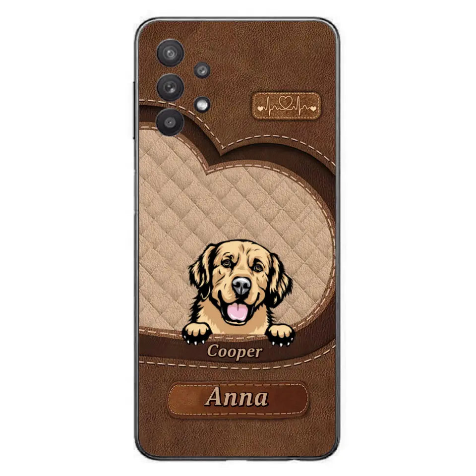 Custom Personalized Dog Phone Case - Gift Idea For Dog Lovers - Case For iPhone And Samsung