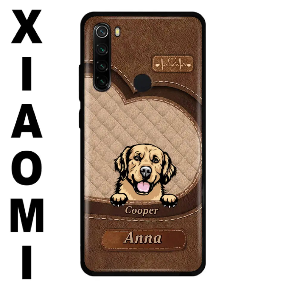 Custom Personalized Dog Phone Case - Gift Idea For Dog Lovers - Case For Xiaomi, Oppo, Huawei