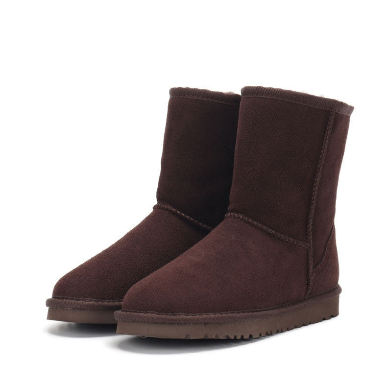 Women's Cozy Classic Warm Suede-Style Winter Snow Boots - Image 13