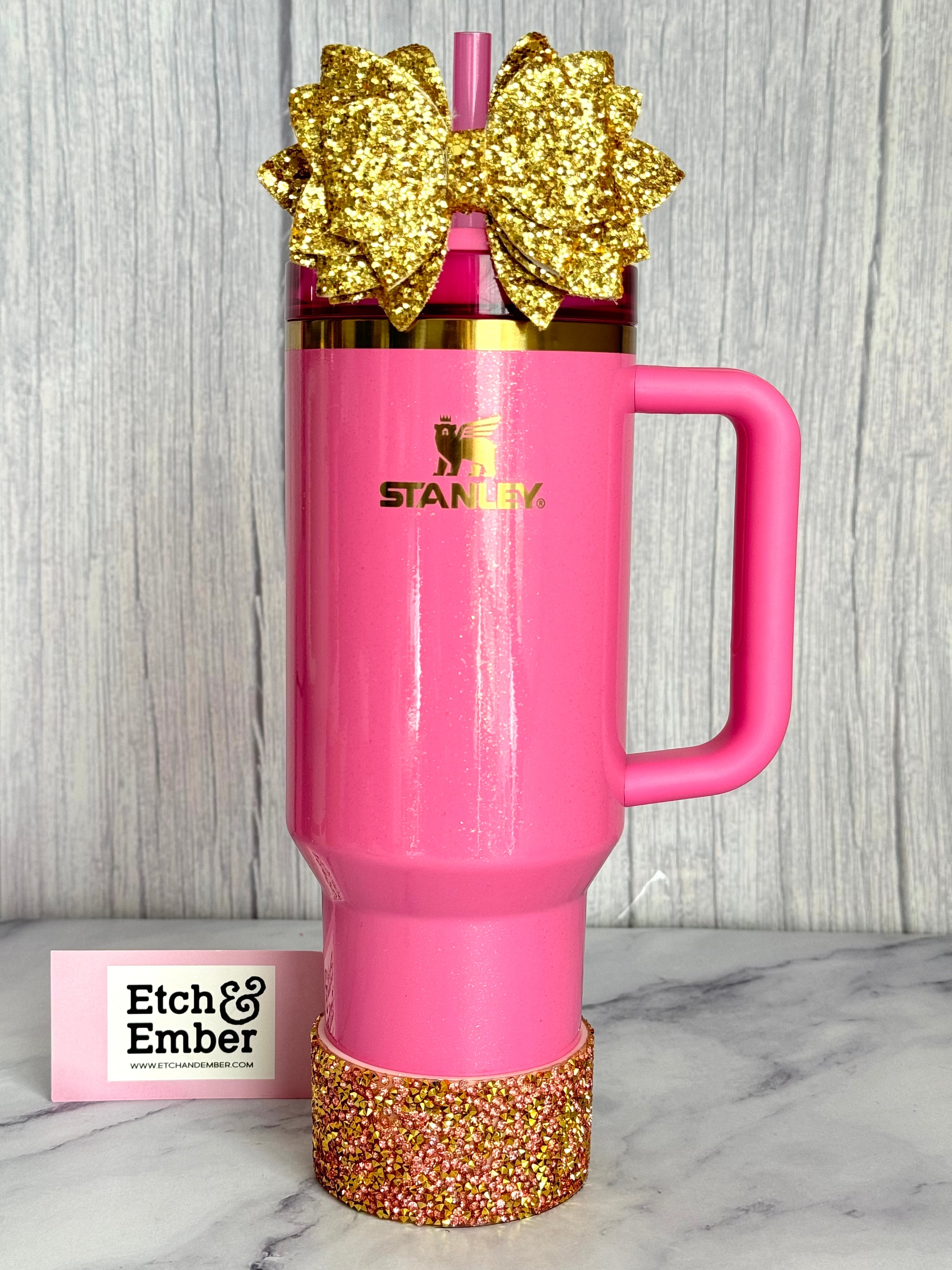 Glinda Pink Druzy  Boot