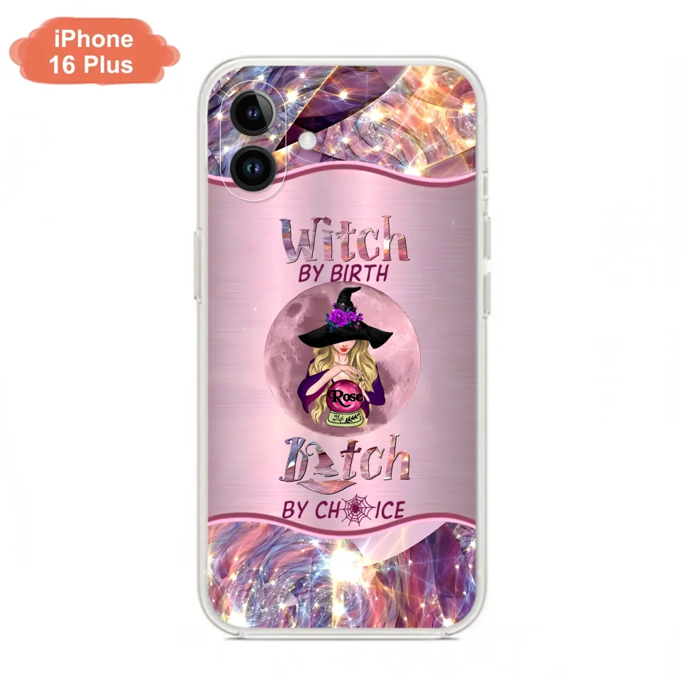 Witch By Birth Phone Case Personalized Halloween Gift for Her - Image 28