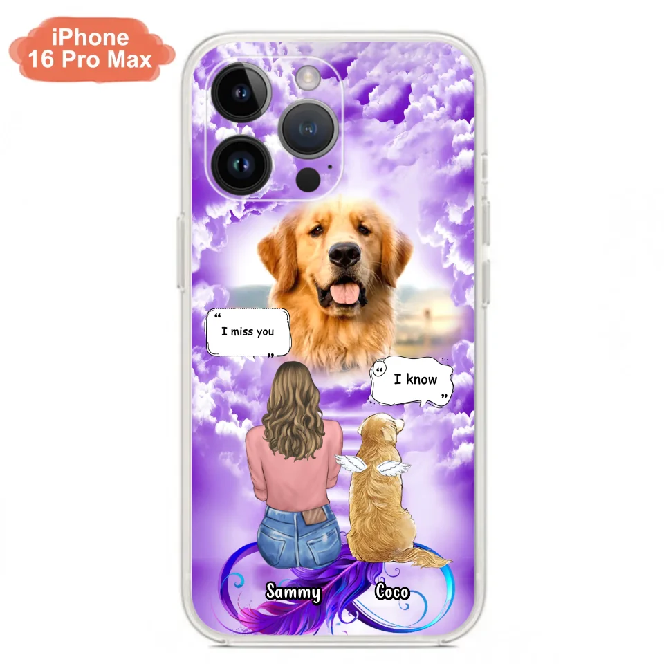 Personalized Memorial Pet iPhone/Samsung Case - Upload Photo - Memorial Gift Idea For Dog/Cat/Rabbit Lover