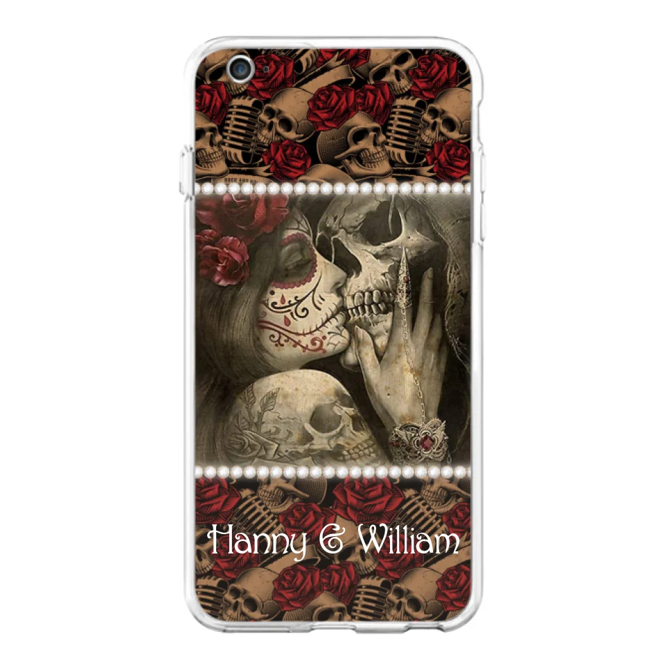 Custom Personalized Skull Phone Case - Phone Case For iPhone, Samsung and Xiaomi