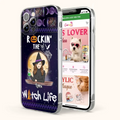 Custom Personalized Witch Phone Case - Halloween Gift Idea - Rockin' The Witch Life - Case For iPhone/Samsung