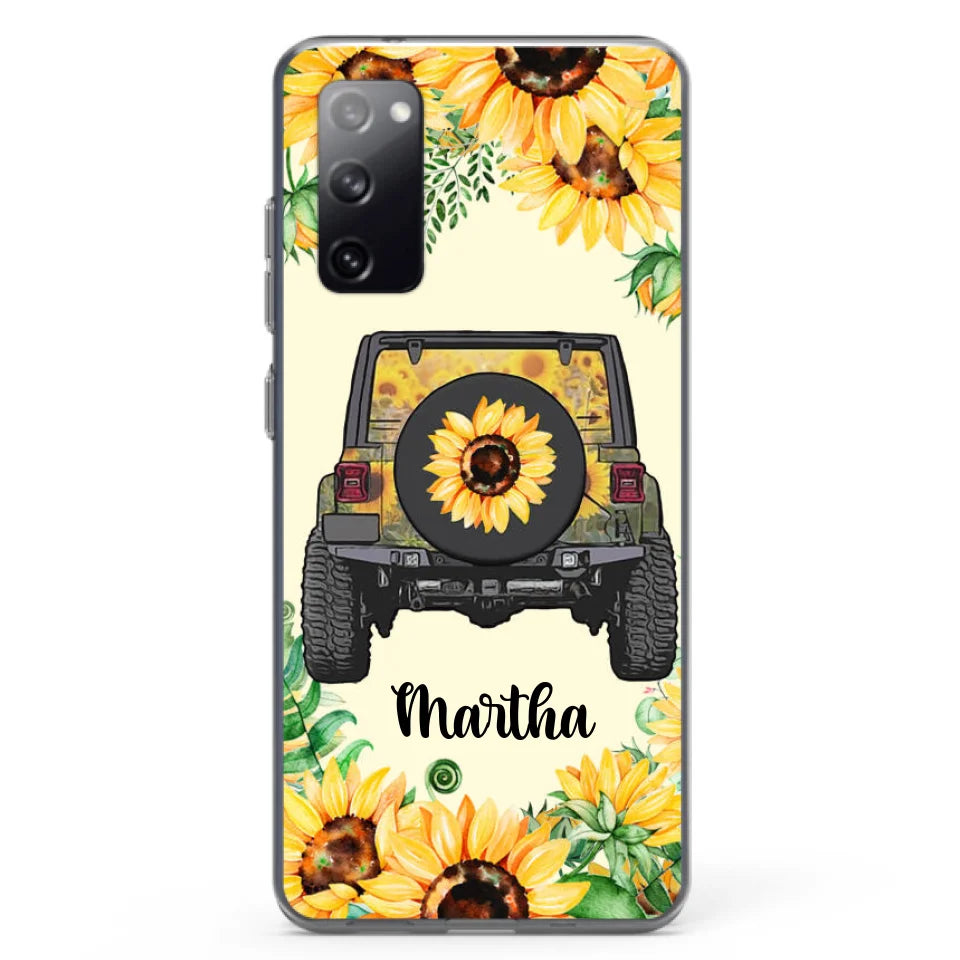 Custom Personalized Off-road Car Phone Case - Best Gift Idea For Off-road Lovers - Case For iPhone, Samsung and Xiaomi