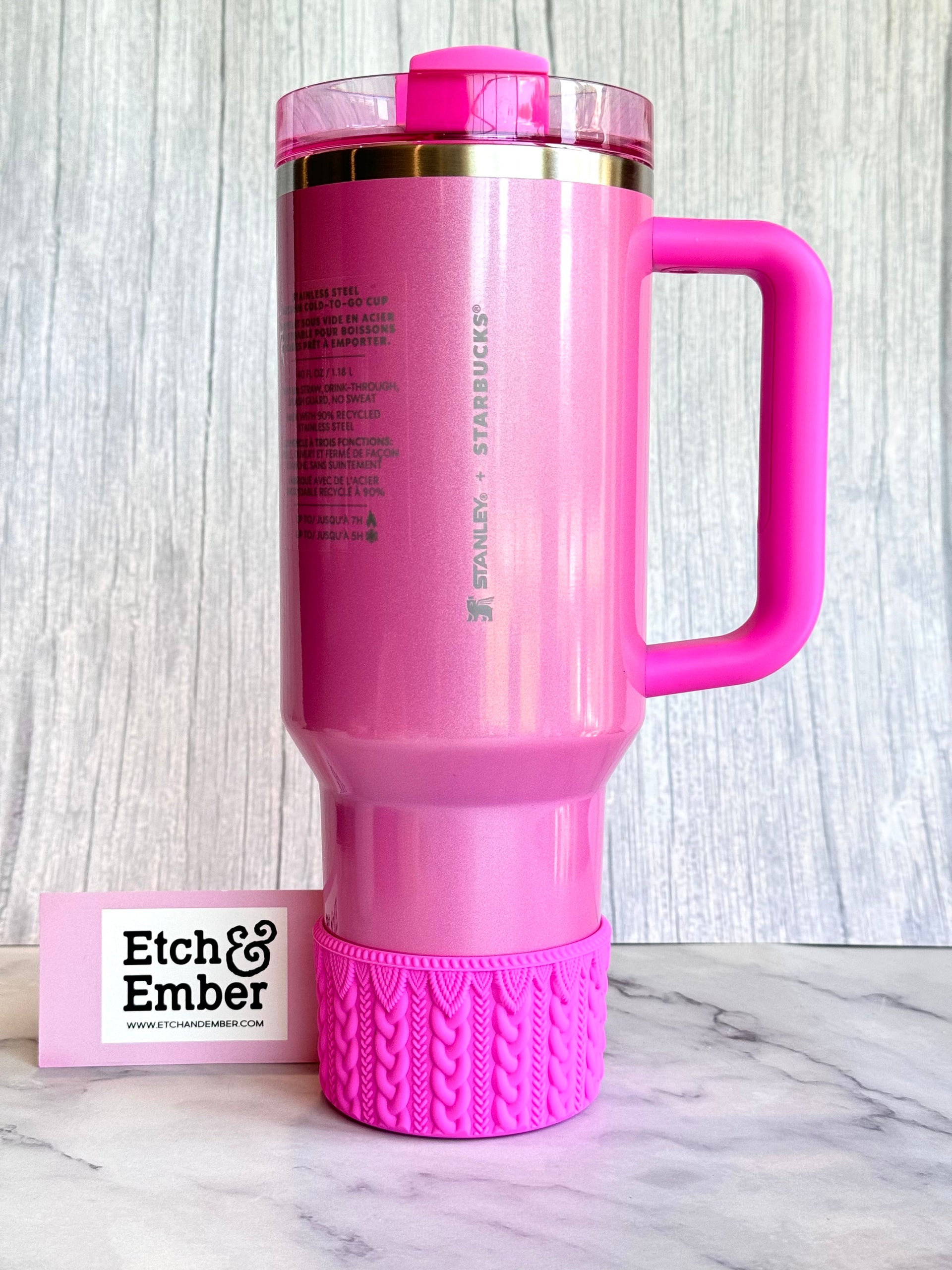 WINTER PINK MACRAME  Boot