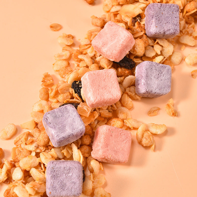 Fermented Raw Milk Freeze-dried Fruit Granules