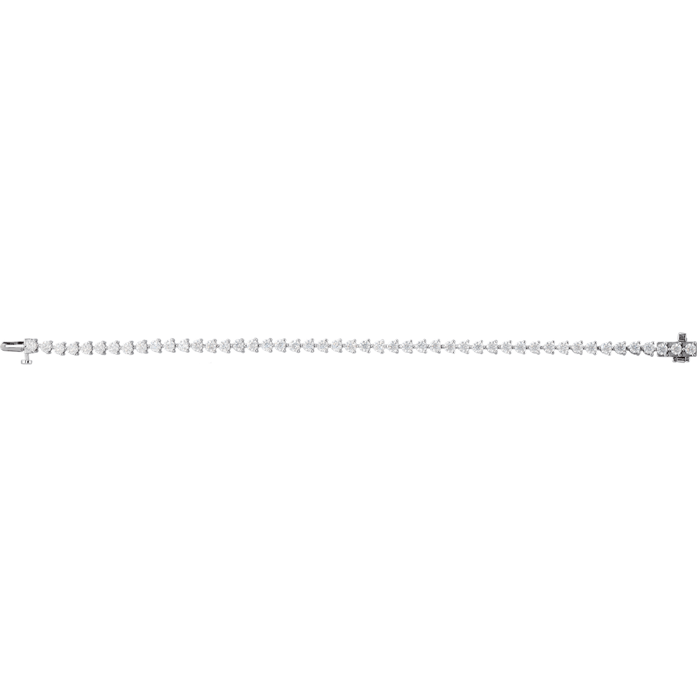 4.75 CTW Diamond Tennis Bracelet in 14K White Gold