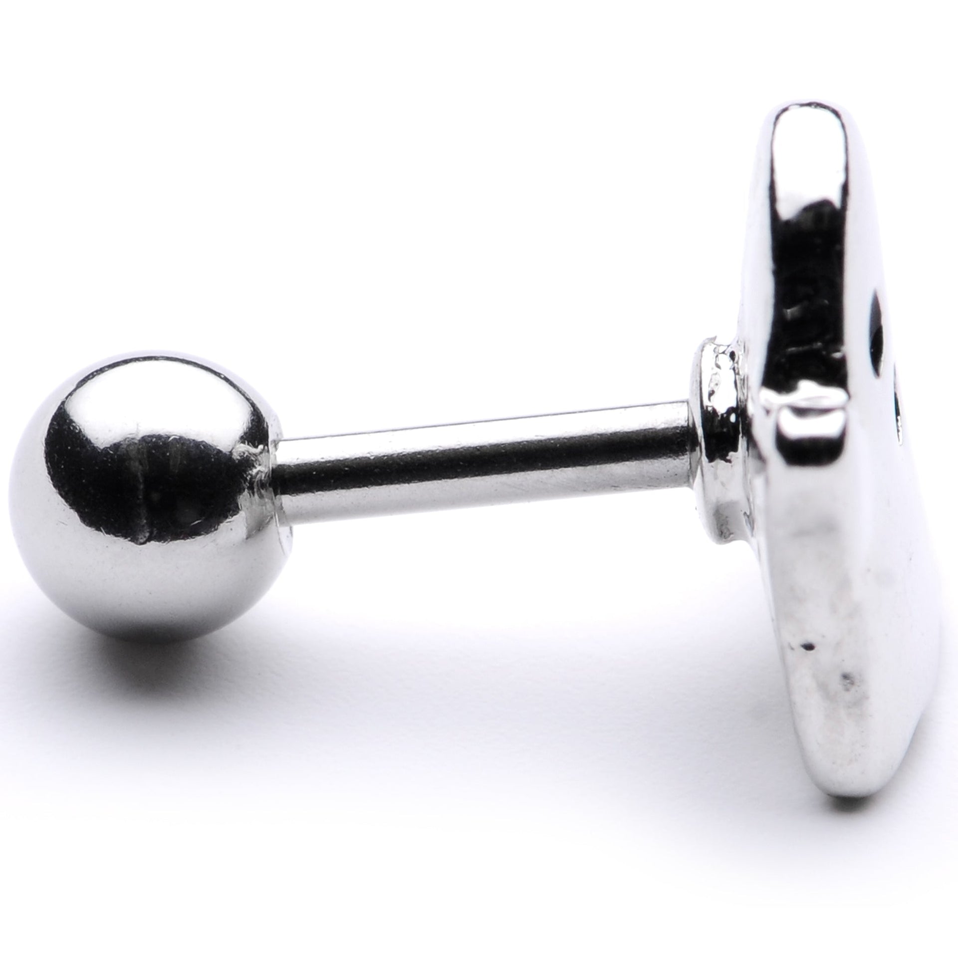 16G 1/4 Spooky Ghost Halloween Cartilage Tragus Earring