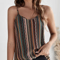 Women’s Geographical Print Retro Camisole Sleeveless Tank Top - Image 4