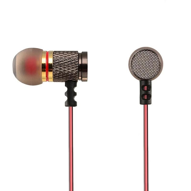 HiFi Metal Sport Earbuds with Heavy Bass & 3.5mm Wired Connector