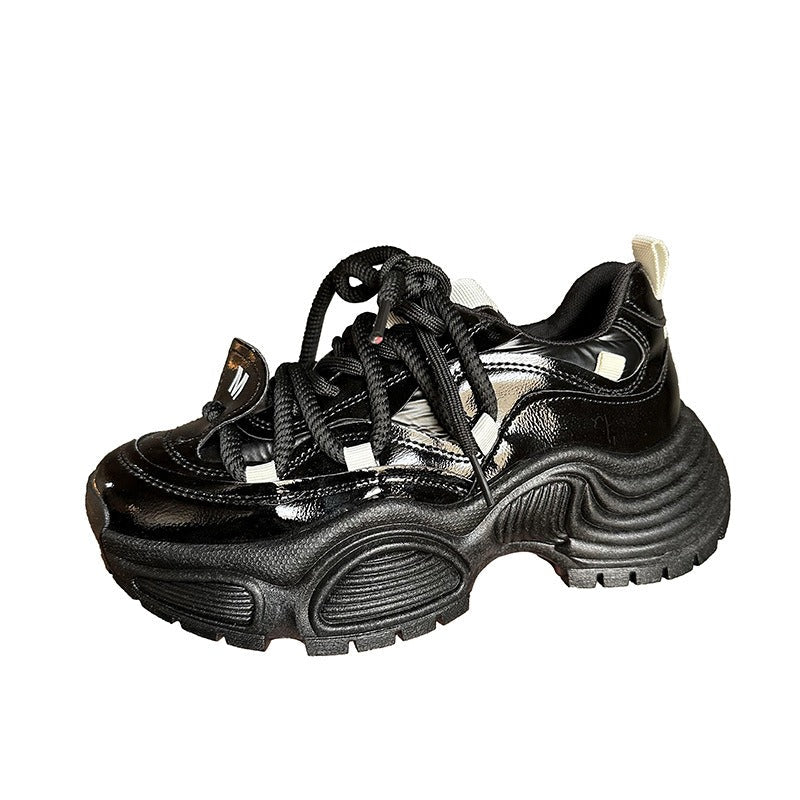 Women's Harajuku Style Chunky Platform Casual Sneakers - Image 3