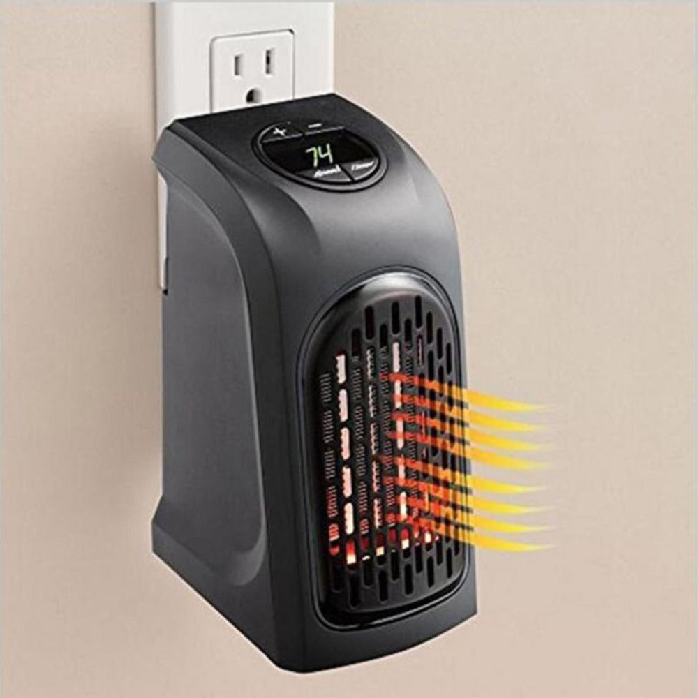 Mini Portable Electric Wall Heater with PTC Ceramic Heating Element