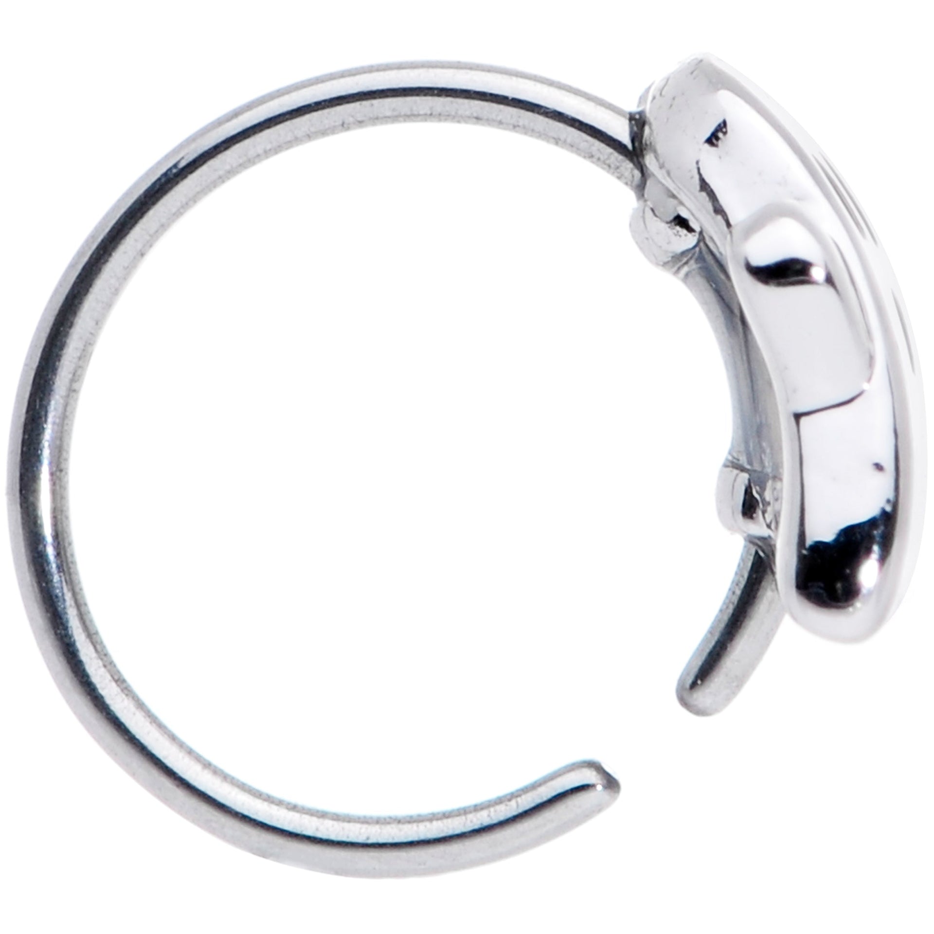 20G 5/16 Scary Boo Ghost Halloween Nose Hoop