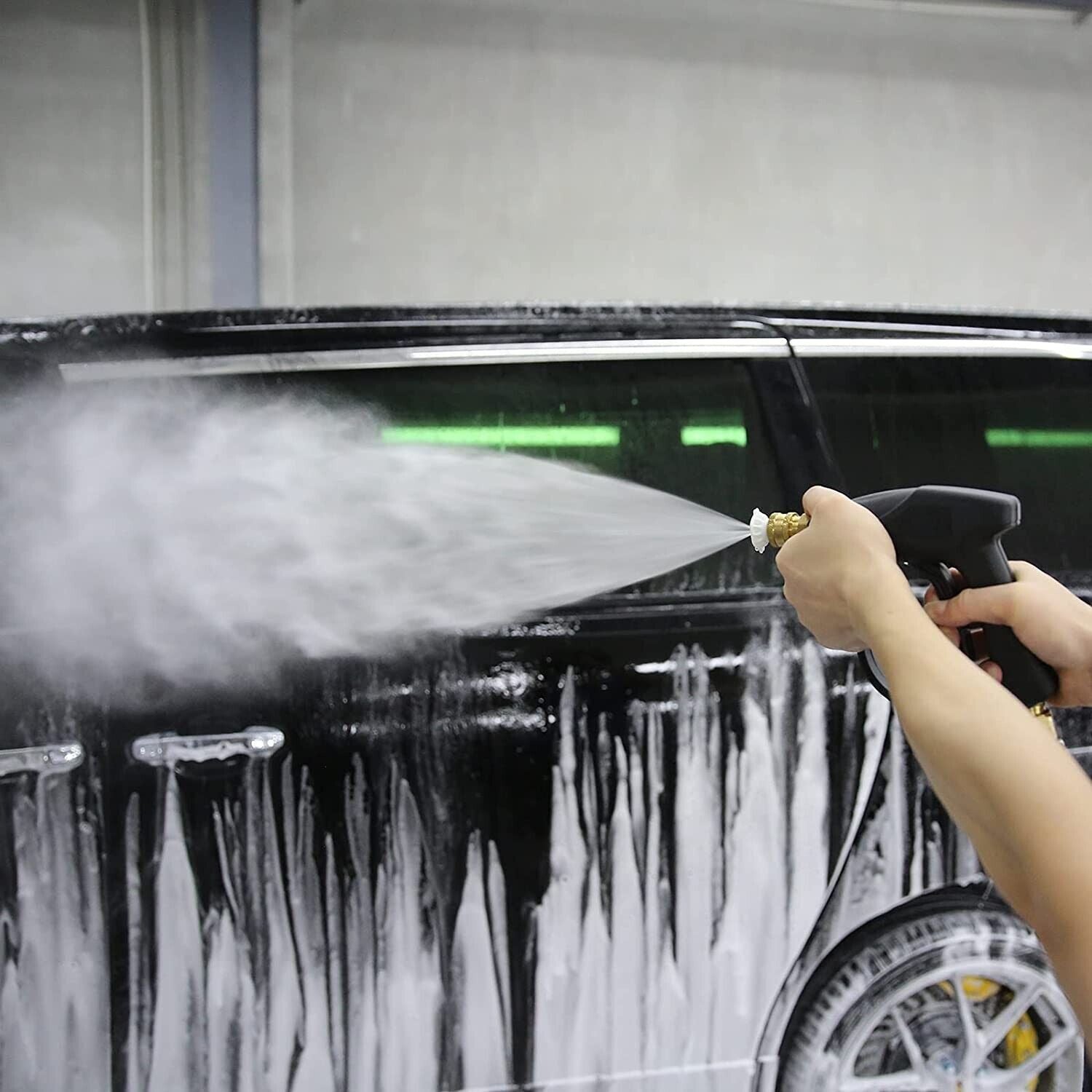 4000 PSI High Pressure Washer Gun with Short Wand and 5 Nozzles