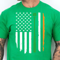 Baseball Irish Flag Shirt, Celebrate St Patrick's Day Shirt, Sports St. Patrick's Day Shirt 681911