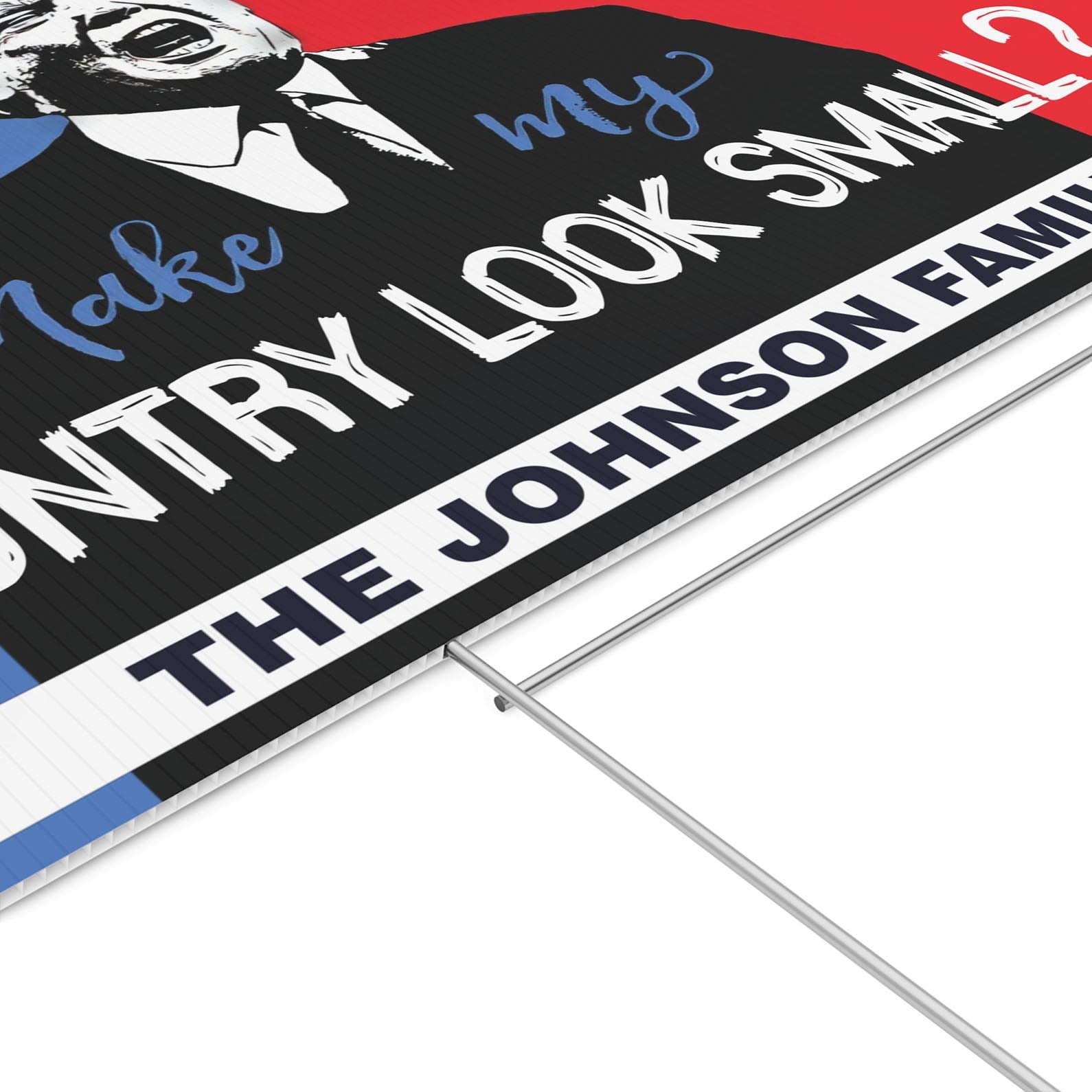 Does This Ass Make My Country Look Small Yard Sign, Personalized 8647 Anti Trump Sign, Political Protest Yard Sign 682180