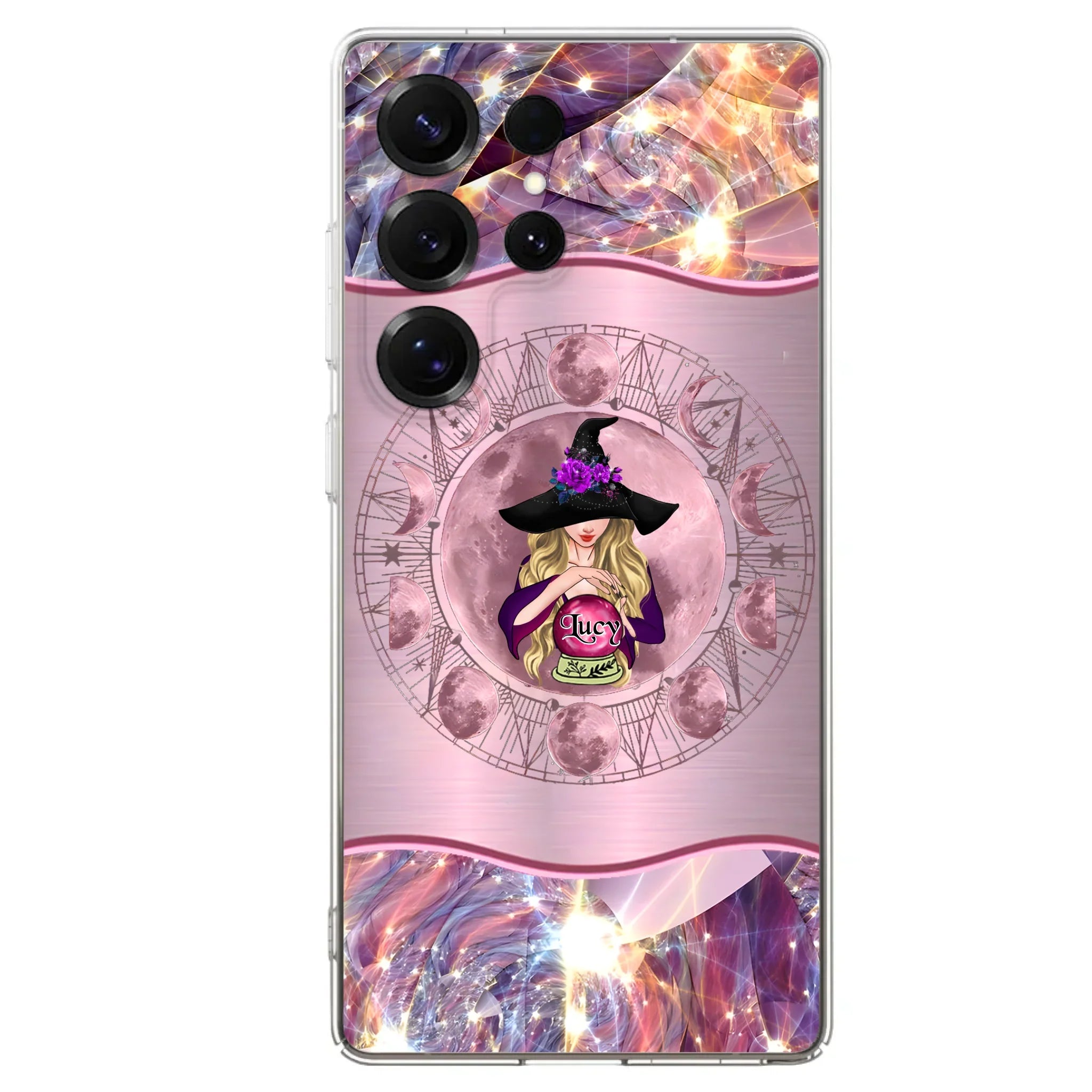 Personalized Witch Phone Case - Halloween Gift Idea For Witch Lovers - Case For iPhone/Samsung