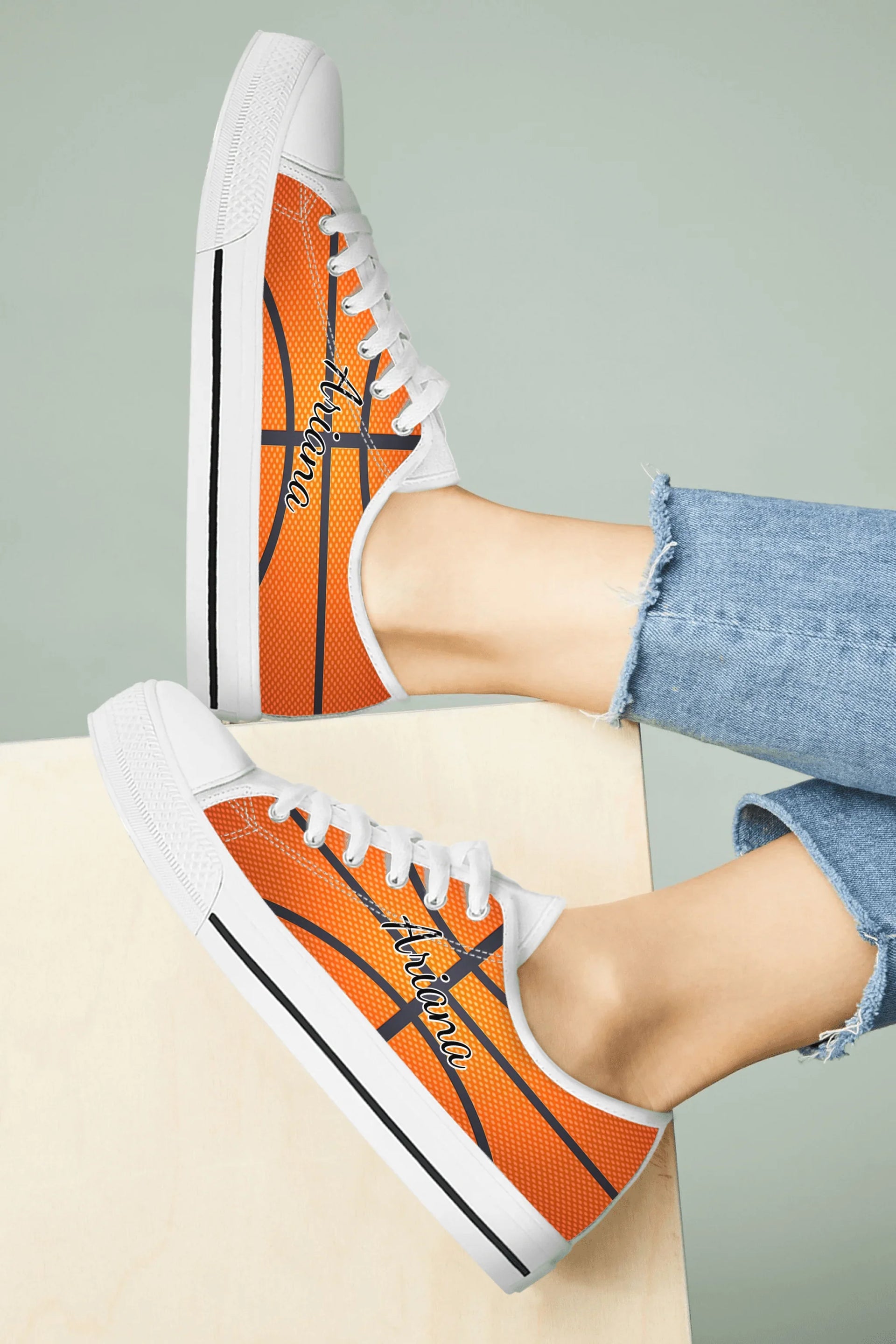 Personalized Basketball Sneakers - Best Gift Idea For Basketball Lovers